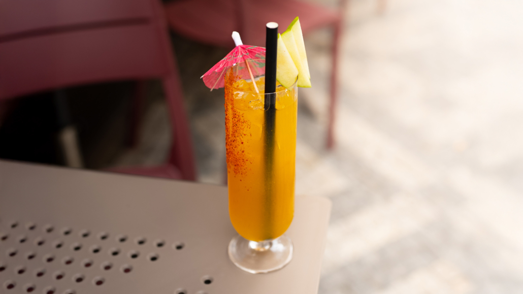 Heatwave summer cocktail crafted by Isaac's BBQ crew